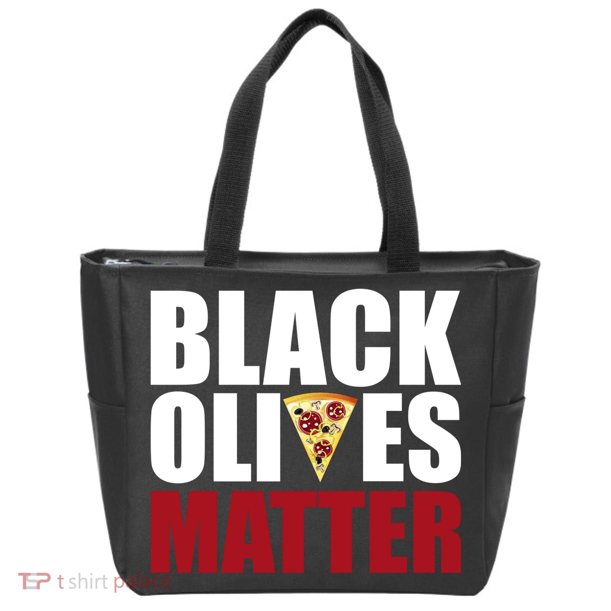 Black Olives Matter Tote Bag