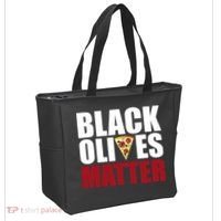 Black Olives Matter Tote Bag thumb 2