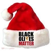 Black Olives Matter Santa Hat thumb 0