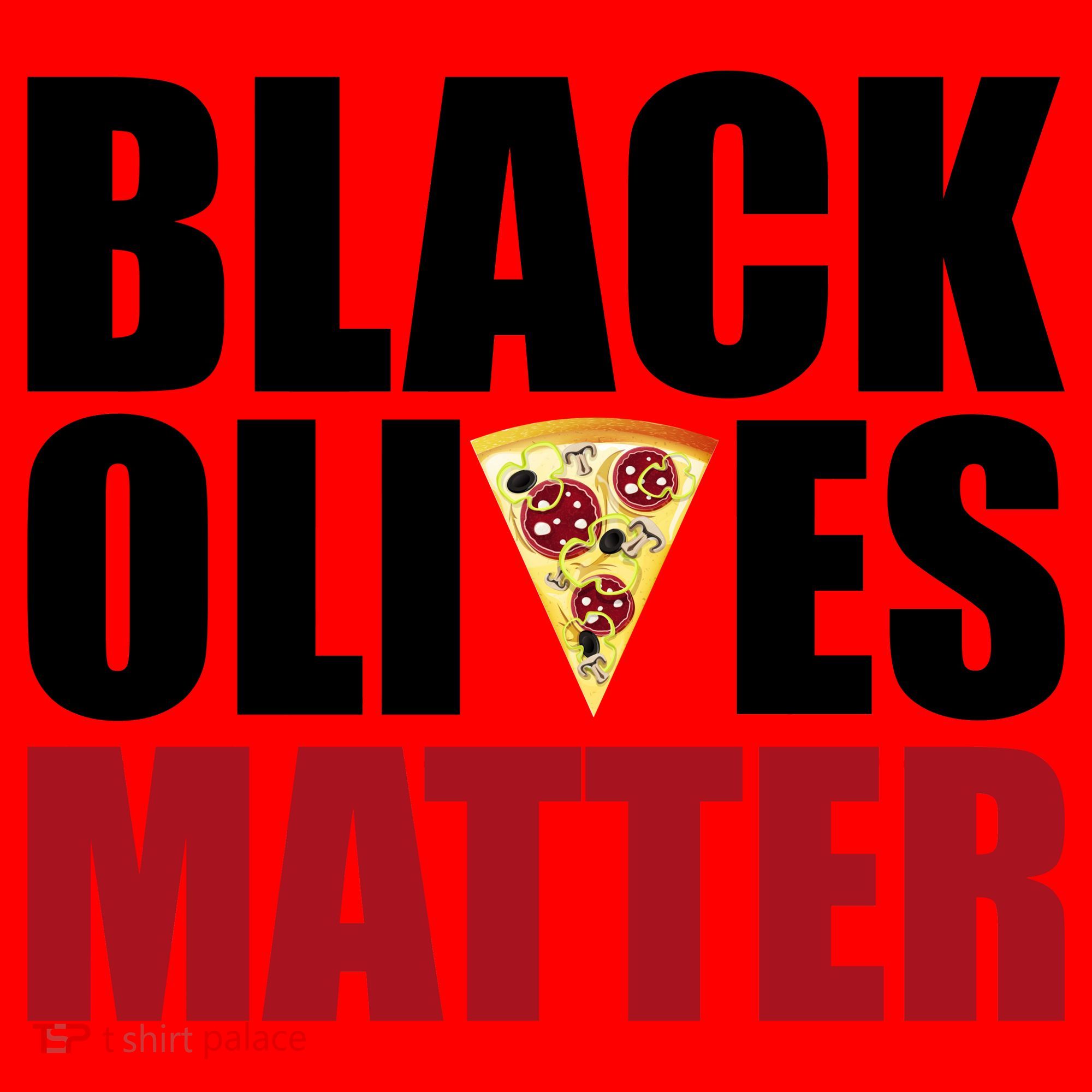 Black Olives Matter Santa Hat
