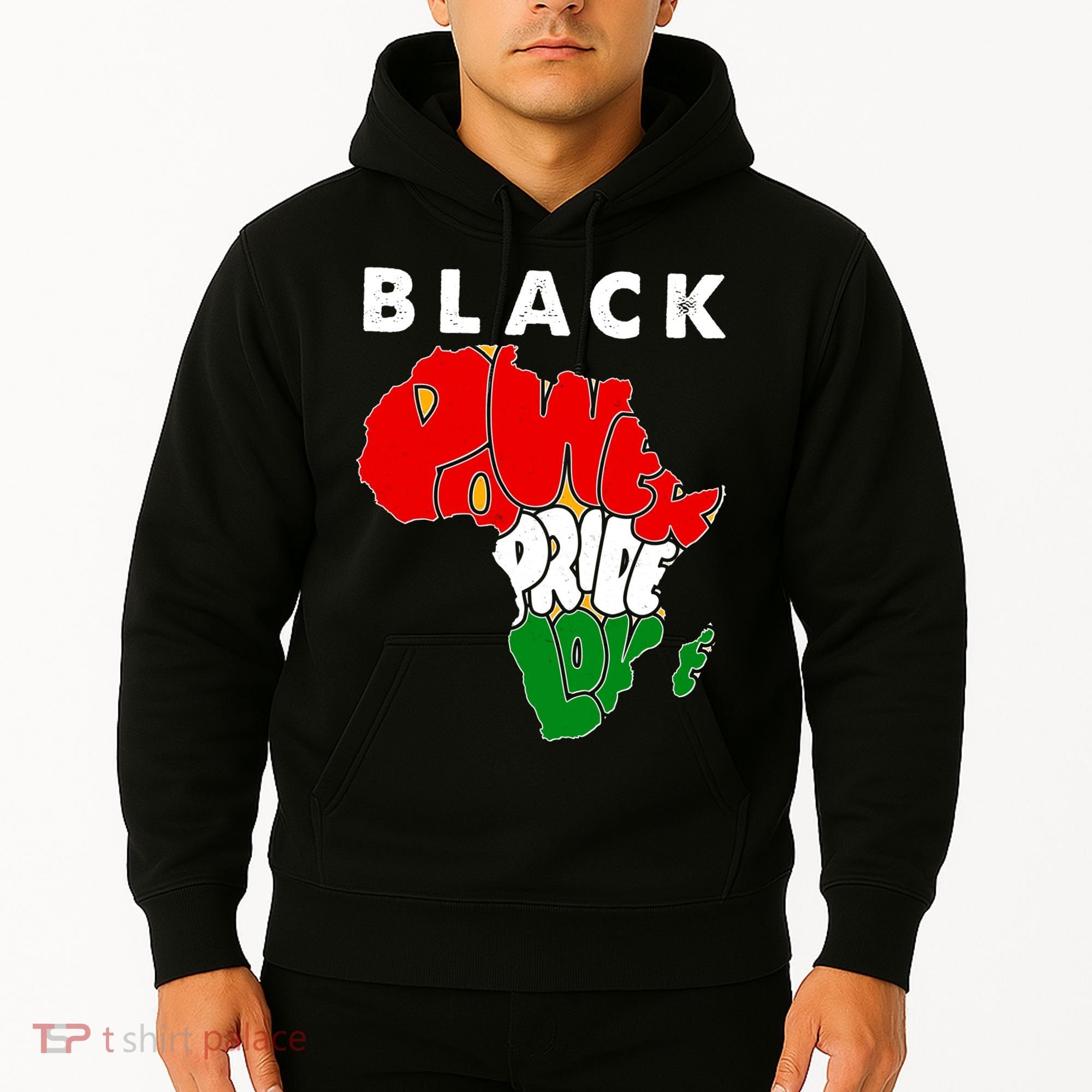 Black Power Pride Love Black History Month Hoodie