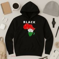 Black Power Pride Love Black History Month Hoodie thumb 3