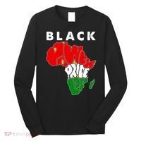 Black Power Pride Love Black History Month Long Sleeve Shirt thumb 0