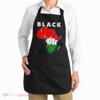 Black Power Pride Love Black History Month Apron thumb 2