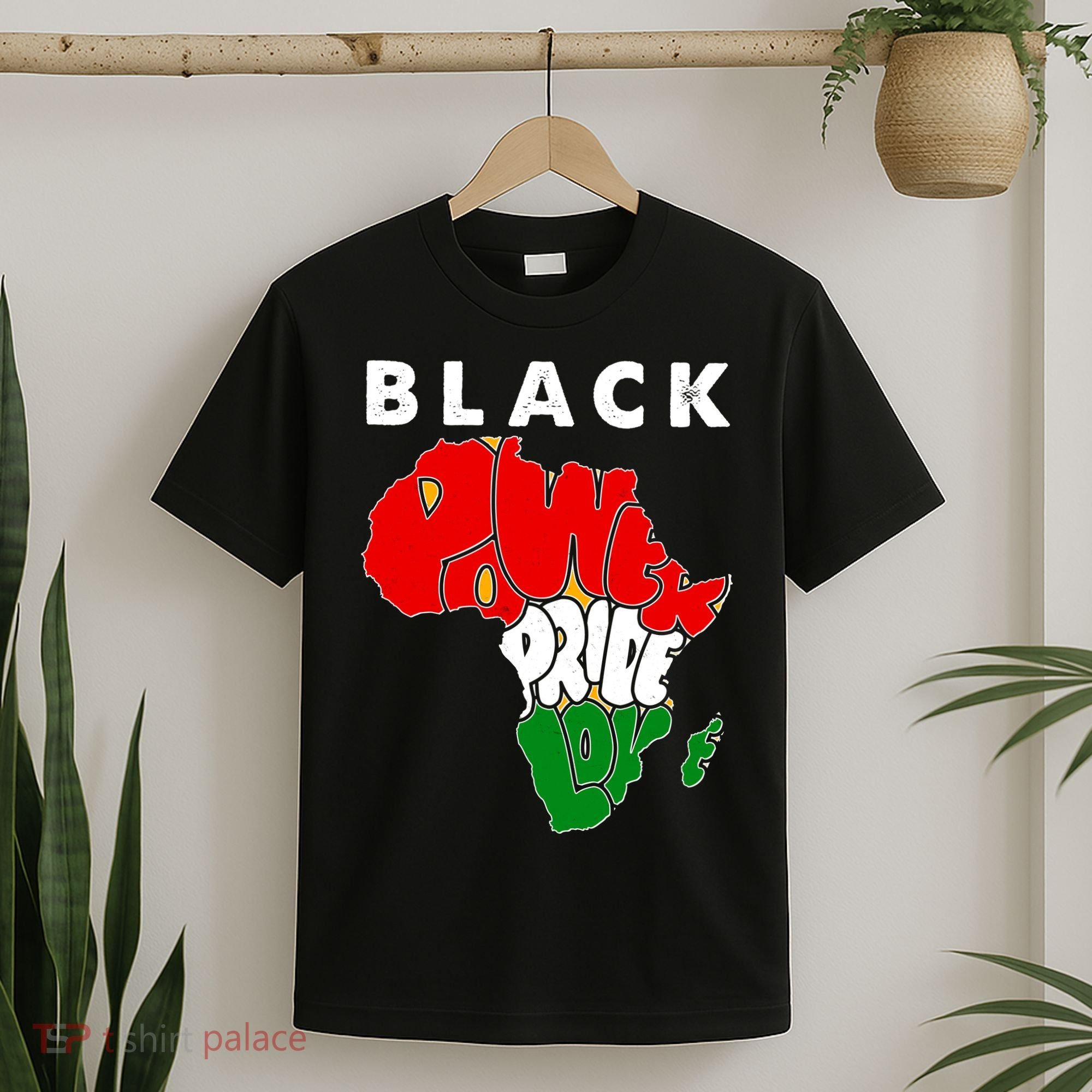 Black Power Pride Love Black History Month T-Shirt