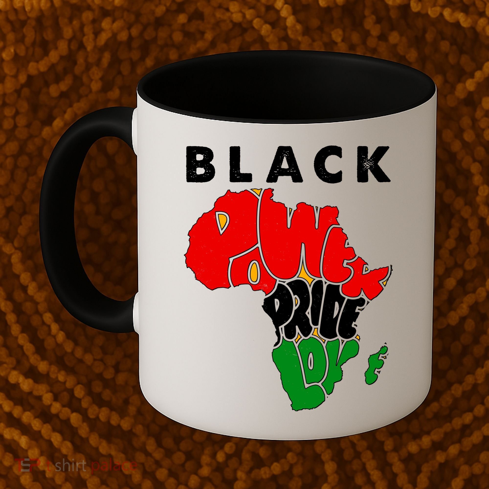 Black Power Pride Love Black History Month Coffee Mug