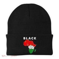 Black Power Pride Love Black History Month Beanie thumb 0