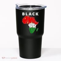 Black Power Pride Love Black History Month Tumbler thumb 0