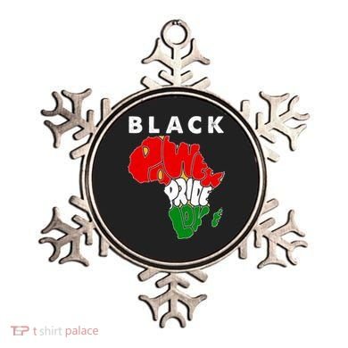 Black Power Pride Love Black History Month Ornament