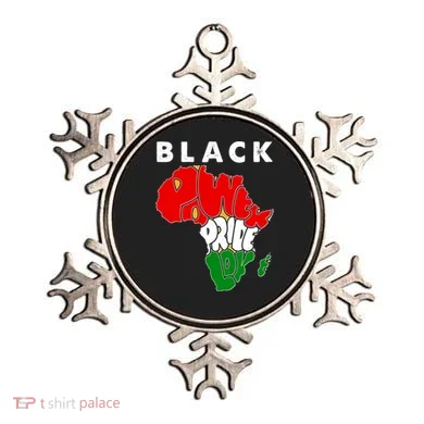 Black Power Pride Love Black History Month Ornament