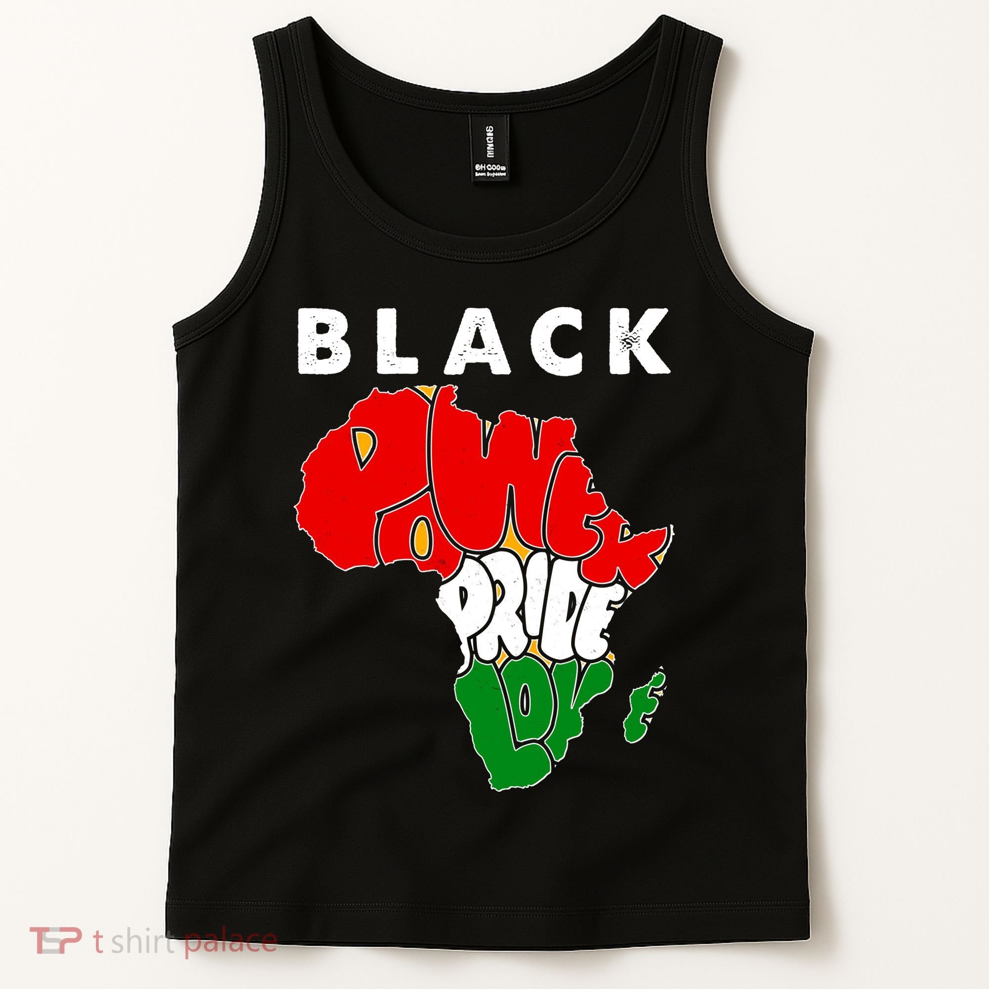 Black Power Pride Love Black History Month Tank Top
