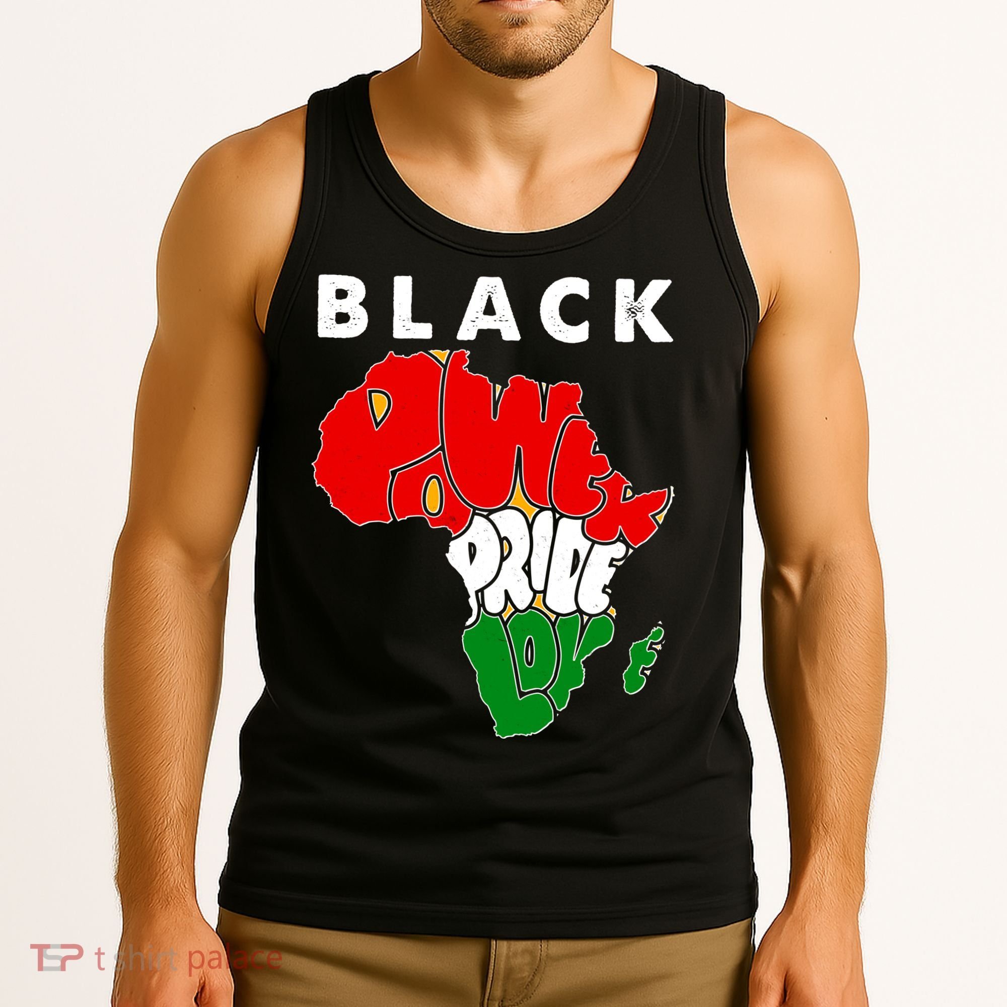 Black Power Pride Love Black History Month Tank Top