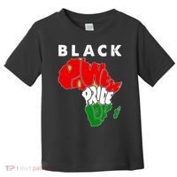 Black Power Pride Love Black History Month Toddler T-Shirt thumb 0