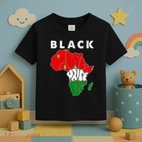 Black Power Pride Love Black History Month Toddler T-Shirt thumb 3