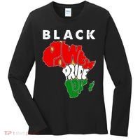 Black Power Pride Love Black History Month Women's Long Sleeve Shirt thumb 0