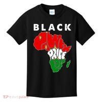 Black Power Pride Love Black History Month Kids T-Shirt thumb 0
