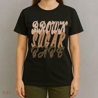 Black Pride Brown Sugar Babe Melanin T-Shirt thumb 4