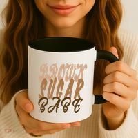 Black Pride Brown Sugar Babe Melanin Coffee Mug thumb 3