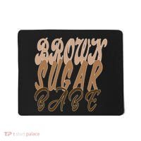 Black Pride Brown Sugar Babe Melanin Mousepad thumb 0