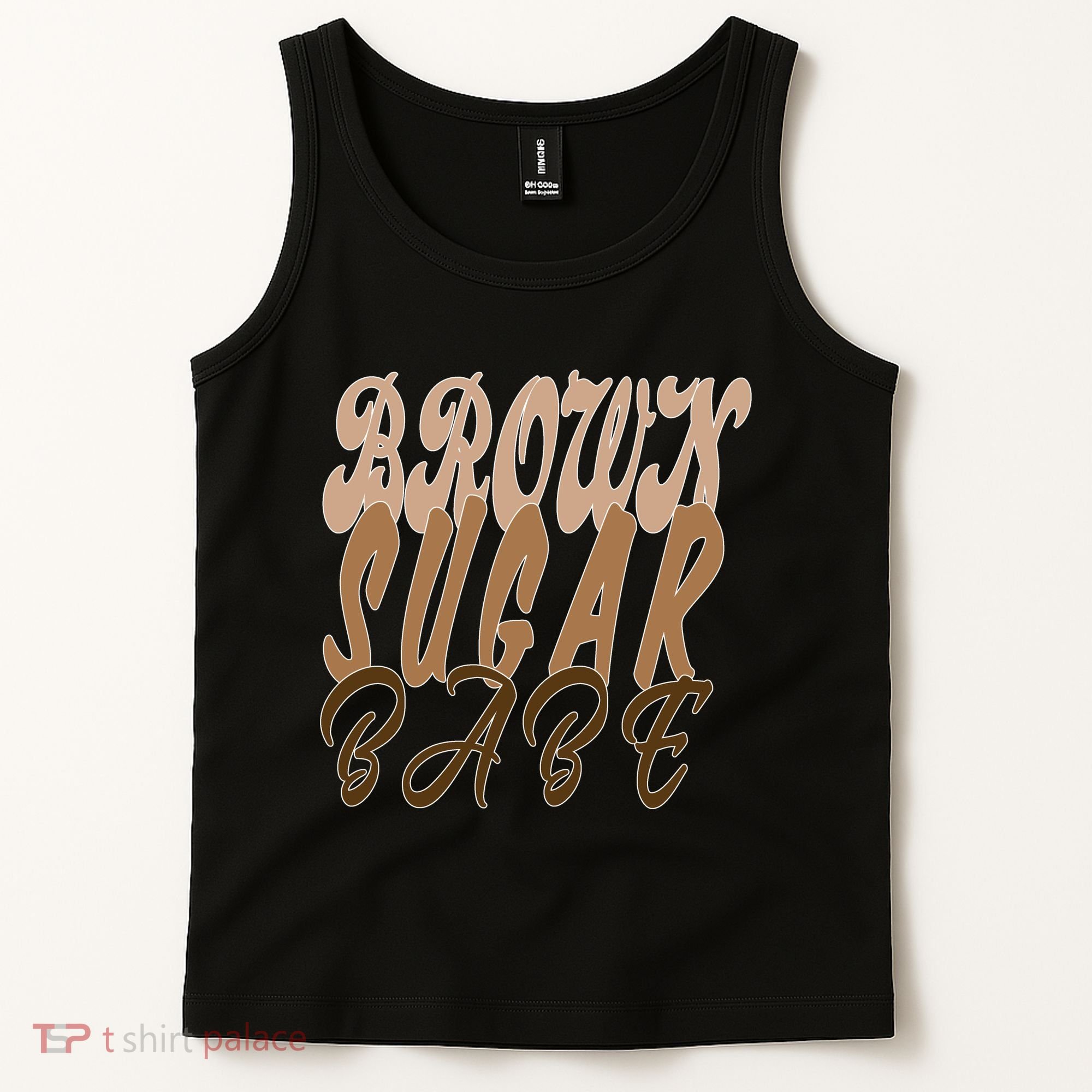 Black Pride Brown Sugar Babe Melanin Tank Top