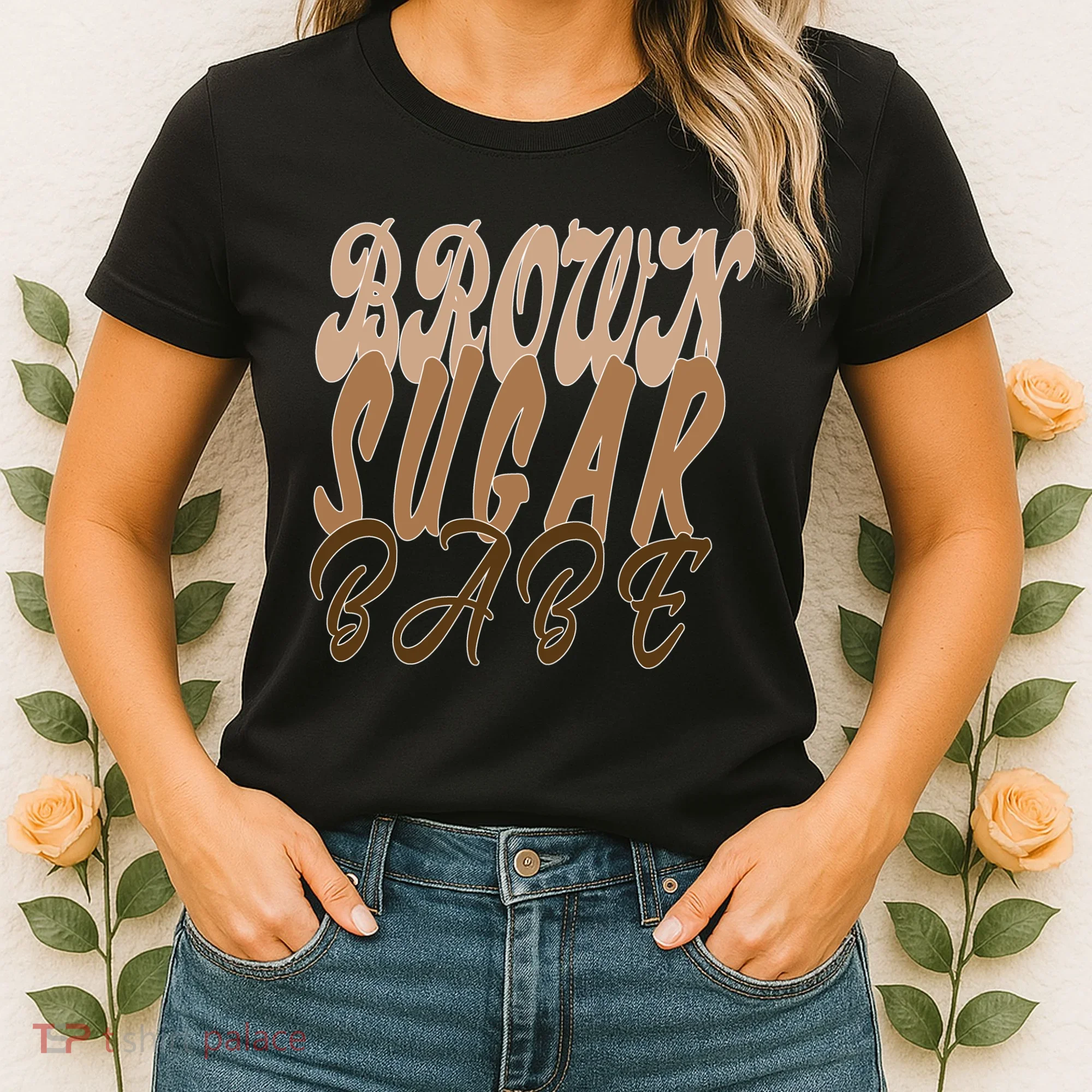 Black Pride Brown Sugar Babe Melanin Women's T-Shirt