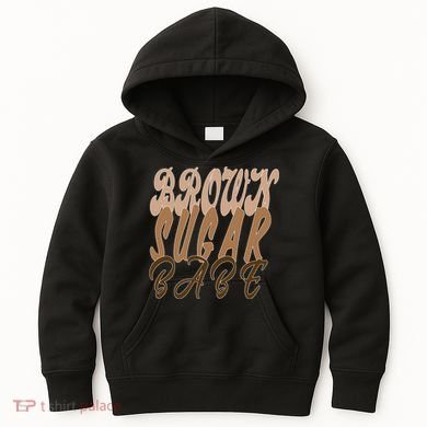 Black Pride Brown Sugar Babe Melanin Kids Hoodie