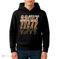 Black Pride Brown Sugar Babe Melanin Kids Hoodie thumb 4