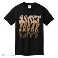 Black Pride Brown Sugar Babe Melanin Kids T-Shirt thumb 0