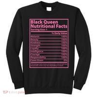 Black Queen Nutritional Facts Sweatshirt thumb 0