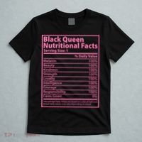 Black Queen Nutritional Facts T-Shirt thumb 5