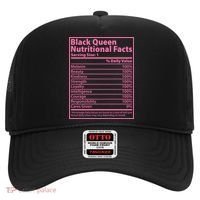 Black Queen Nutritional Facts Hat thumb 0