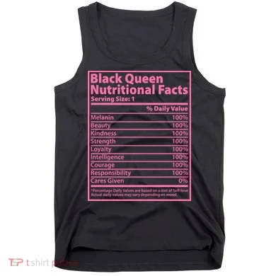 Black Queen Nutritional Facts Tank Top