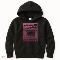 Black Queen Nutritional Facts Kids Hoodie thumb 0