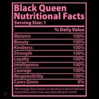 Black Queen Nutritional Facts Kids Hoodie thumb 5