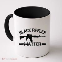 Black Riffles Matter Coffee Mug thumb 0