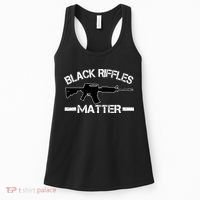 Black Riffles Matter Women's Tank Top thumb 0