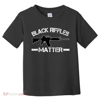 Black Riffles Matter Toddler T-Shirt