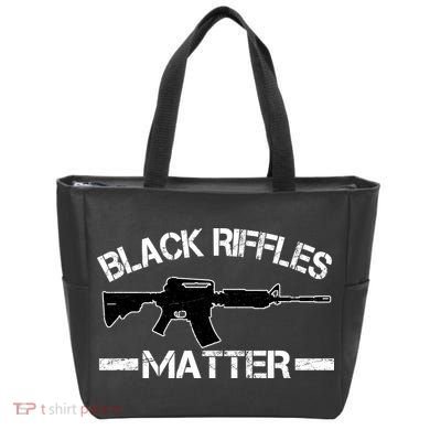 Black Riffles Matter Tote Bag