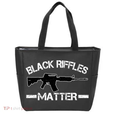 Black Riffles Matter Tote Bag