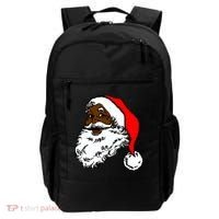 Black Santa Claus Christmas Backpack thumb 0
