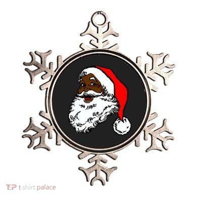 Black Santa Claus Christmas Ornament