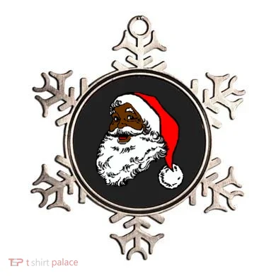 Black Santa Claus Christmas Ornament