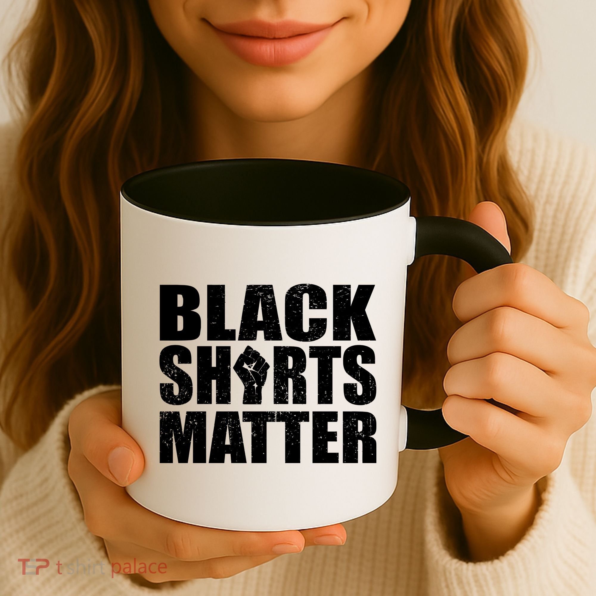 Black Shirts Matter Coffee Mug