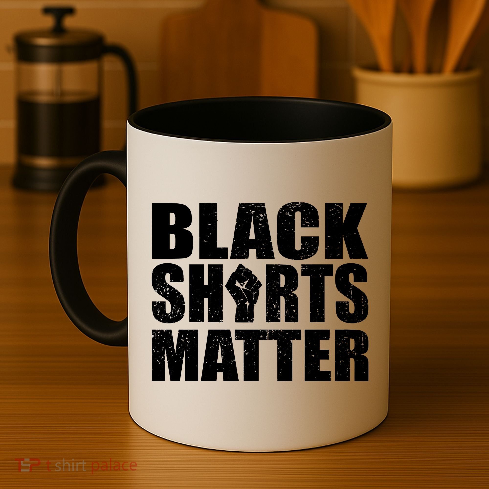 Black Shirts Matter Coffee Mug