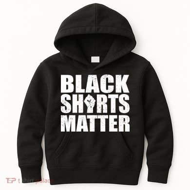 Black Shirts Matter Kids Hoodie