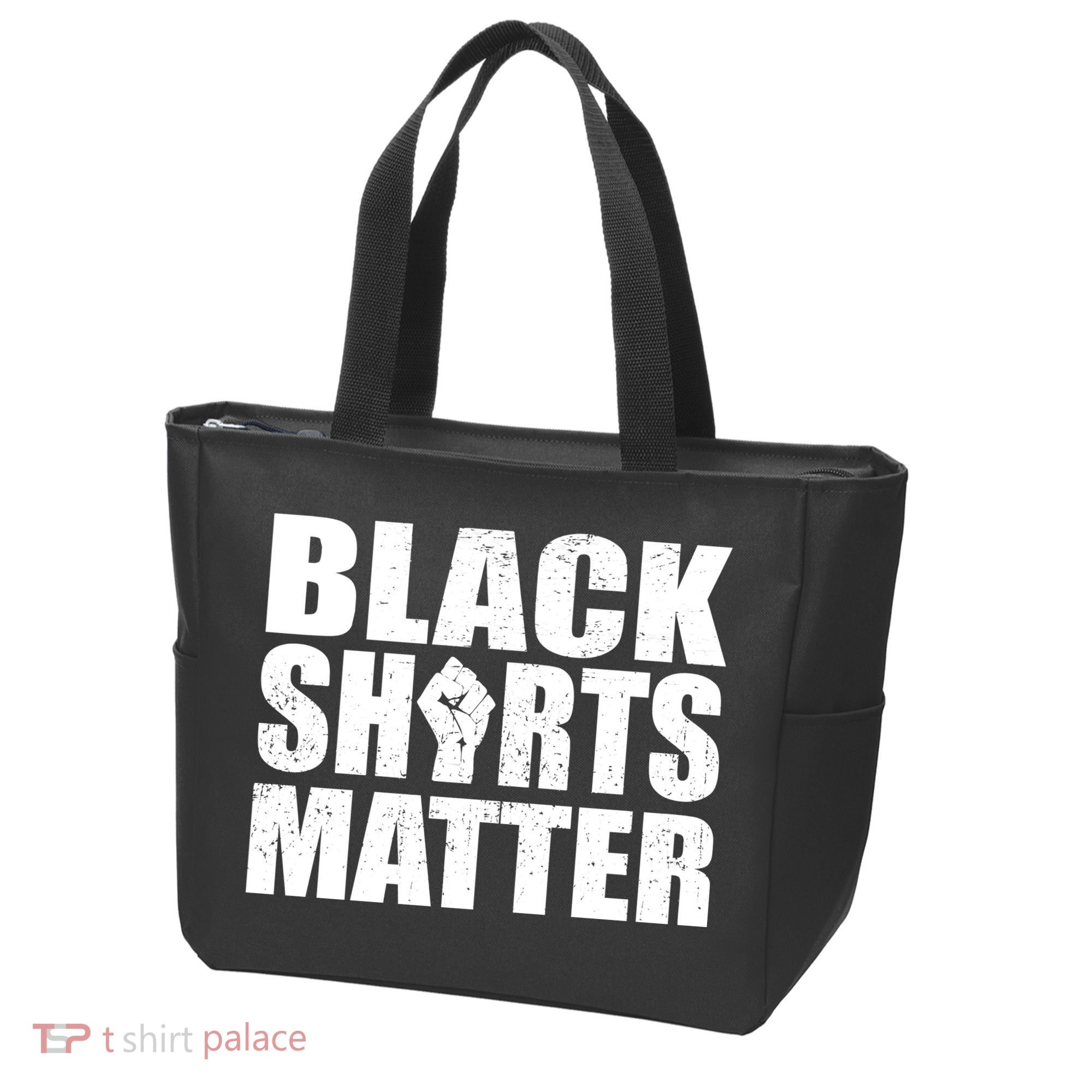 Black Shirts Matter Tote Bag