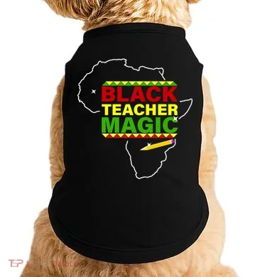 Black Teacher Magic Doggie Tank