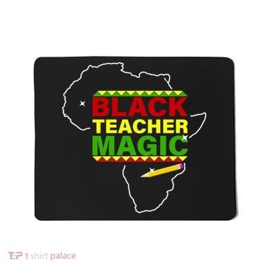 Black Teacher Magic Mousepad