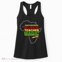 Black Teacher Magic Women's Tank Top thumb 0