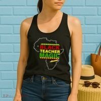 Black Teacher Magic Women's Tank Top thumb 2